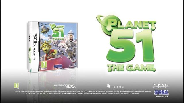 Planet 51 - The game trailer смотреть онлайн