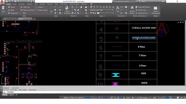 How to Create a layer in AutoCad|Create Electrical layer names|Layers Toolbar in AutoCAD|By JastGIS смотреть онлайн