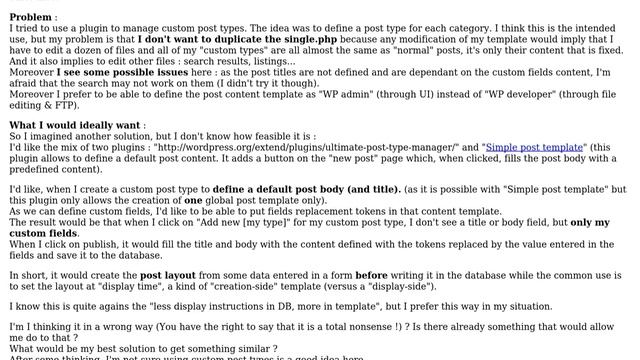 Wordpress: Custom post type content using custom fields without template смотреть онлайн
