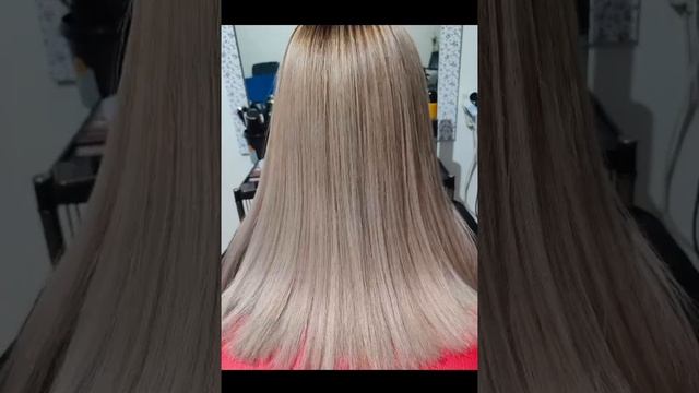 Осветление длинных волос. Техника омбре #омбре#ombre