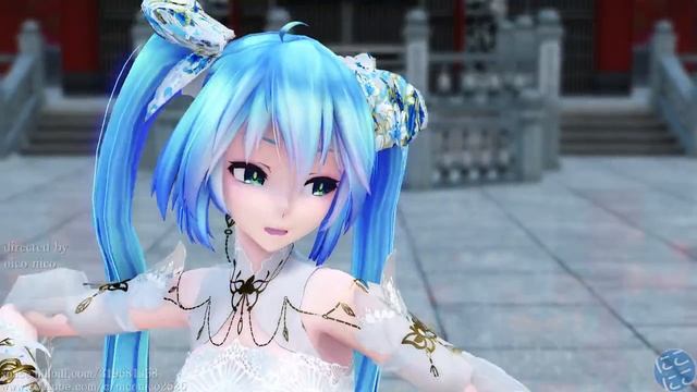 【MMD】極楽浄土 Gokuraku Jodo (cover)【Miku Haku Teto】(12 languages subs)[4K](720P_HD).mp4 смотреть онлайн