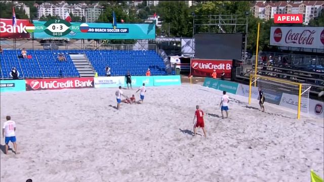 Кубок Европы по пляжному футболу. Матч за 3 е место. Россия-Венгрия смотреть онлайн