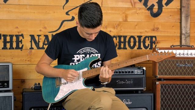 Suhr Standard Plus Bahama Blue Maple смотреть онлайн