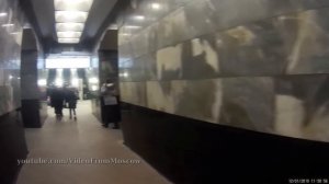 Выход к Павелецкому вокзалу из метро Павелецкая // 12 января 2019