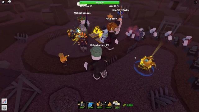 ПОМОГАЮ ПОДПИСЧИКУ - 3 НОЧЬ Solar Eclipse Roblox Tower Defense Simulator смотреть онлайн