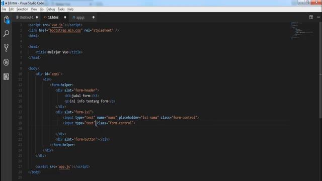 VUE JS MENGENAI SLOT смотреть онлайн