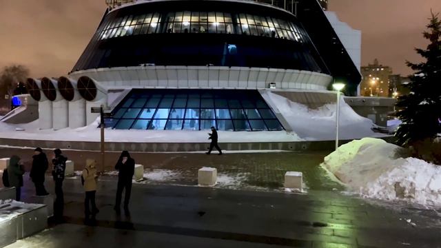 "Moscow-City", Moscow. Awesome night walking смотреть онлайн