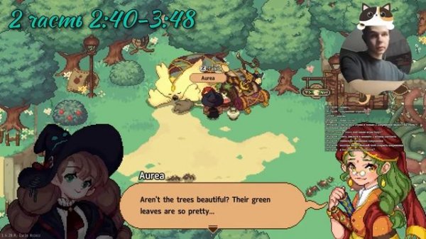 Обзор игры Little Witch in the Woods на русском!