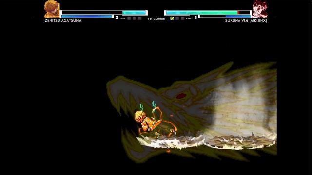 Zenitsu Chaos OP VS Sukuna 1.6.1 in Jump Force Mugen смотреть онлайн