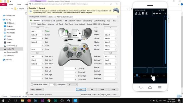 How To Make Android Phone as Gamepad Controller For All PC Games. 2022 смотреть онлайн