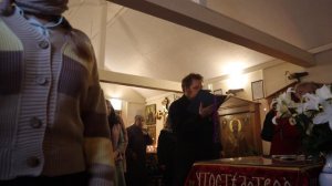 Чтение паремий на вечерне. Литургия Василия Великого  Великая суббота, 15 апреля 2023 г.