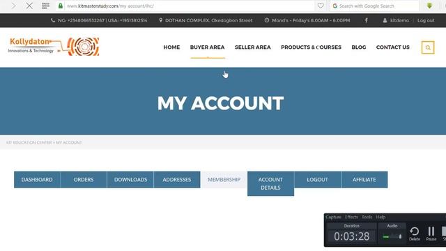 KMS Customer Area смотреть онлайн