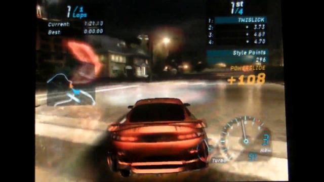 Need For Speed Underground : 7th & Sparling (Mitsubishi Eclipse 