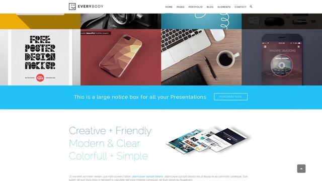 Everybody - Creative Multi-Purpose Wordpress Theme смотреть онлайн