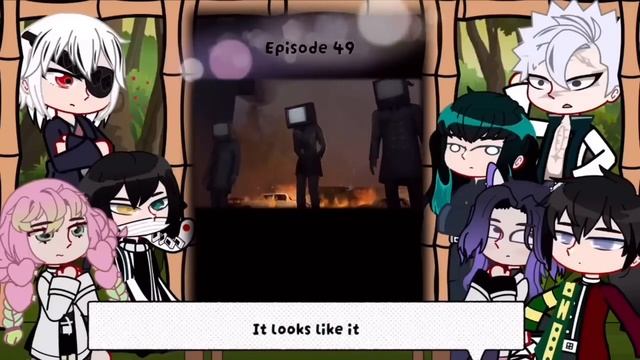 react to Skibidi Toilet 1-67 pt1 | Hashiras | Demon Slayer | Gacha react смотреть онлайн