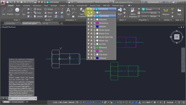 AutoCAD Blocks and Layers смотреть онлайн