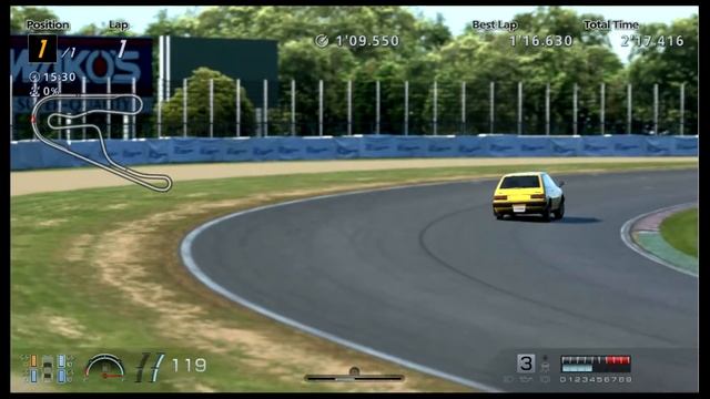 (GT6) 筑波タイムアタック！ ミラージュ ノーマル смотреть онлайн
