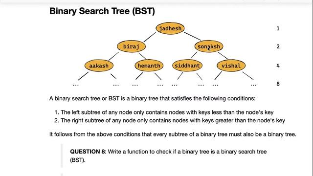 (हिंदी में) Binary Search Trees Python Tutorial | Data Structures & Algorithms in Python (2/6) смотреть онлайн