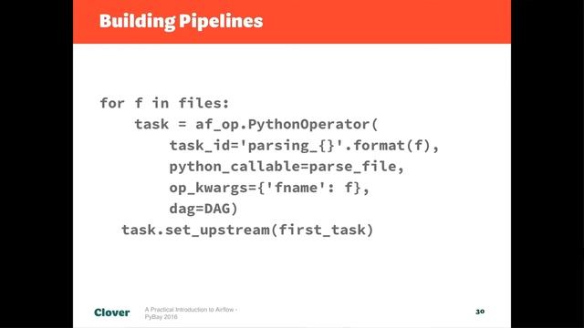 Matt Davis, "A Practical Introduction to Airflow", PyBay2016 смотреть онлайн
