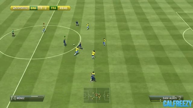 FIFA 13 Gameplay - Brazil vs France (HD) смотреть онлайн