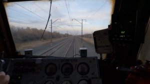 Поездка в кабине ВЛ10