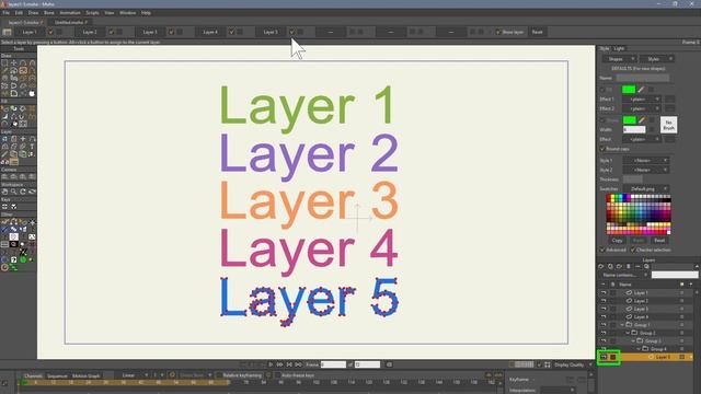 Layer Selection Buttons (Script for Moho) смотреть онлайн