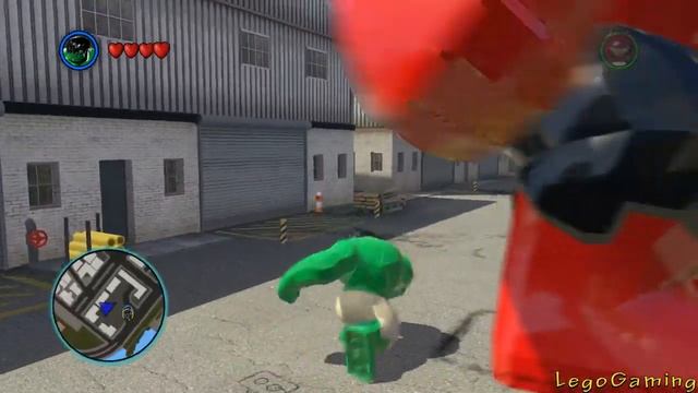 Hulk Buster vs Big Red Hulk vs Hulk (Transformation) - LEGO Marvel Super Heroes Games смотреть онлайн