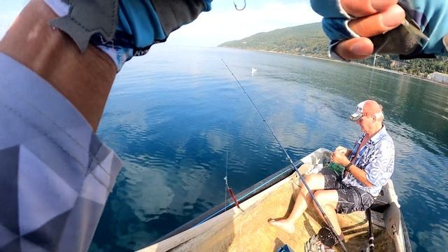 5й день отдыха в Абхазии! Рыбалка с лодки! Моя первая пиламида! Вечер на диком пляже! смотреть онлайн