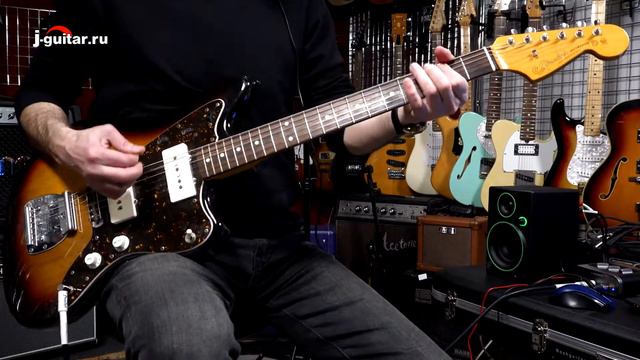 Fender Japan Jazzmaster обзор J-Guitars смотреть онлайн