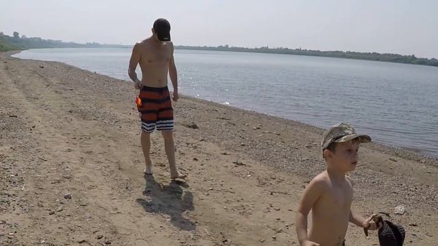 Поиск клада на берегу Томи / 20.07.2019 смотреть онлайн