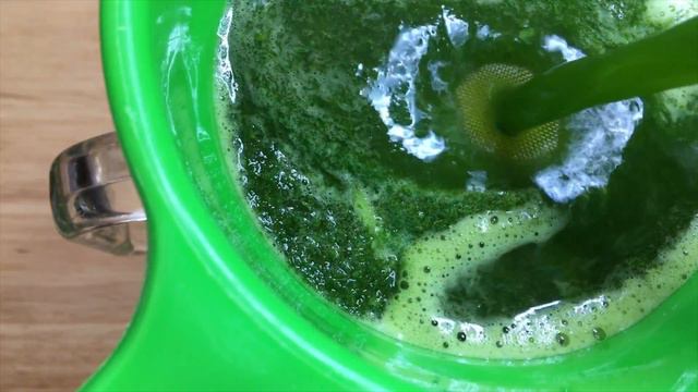 Pennywort Juice -how to make a healthy green drink смотреть онлайн