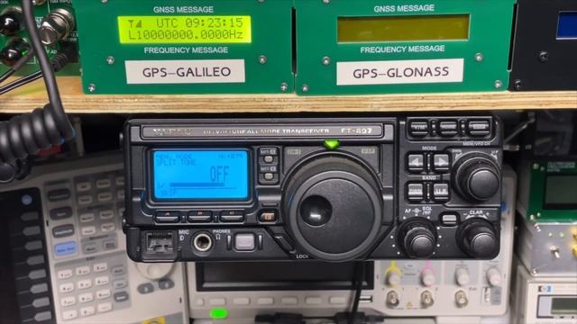 TA-0313: Yaesu FR-897 FT-857 External CAT Display maybe also for FT-817 FT-818 смотреть онлайн