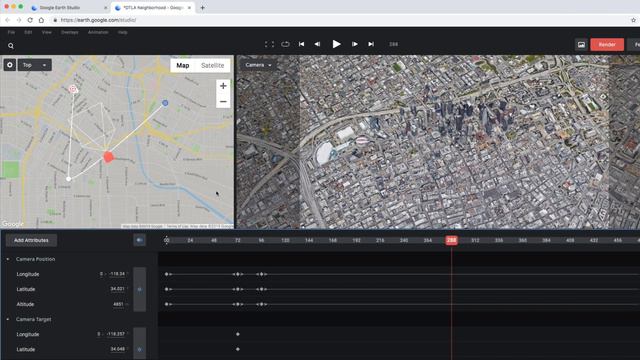 Google Earth Studio Tutorial смотреть онлайн