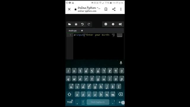 ???How to code age counter using python cool python status #python3 смотреть онлайн