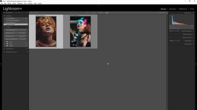 Пресеты из Lightroom в Camera Raw Photoshop смотреть онлайн