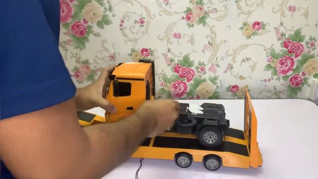 Double E Low Loader Benz RC 1/20 FULL REVIEW !!