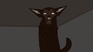 Миша ты что пукнул!  Но это анимация!