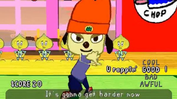 PaRappa The Rapper Прохождение №1
