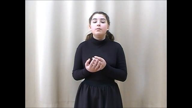 Фатыхова Виктория - М. Джалиль "Молодая мать" смотреть онлайн