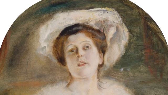 Bildnis einer Dame mit weißem Hut von Franz von Lenbach - Video von Günter Frei (Official Video) смотреть онлайн