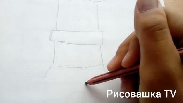 Как нарисовать замок смотреть онлайн