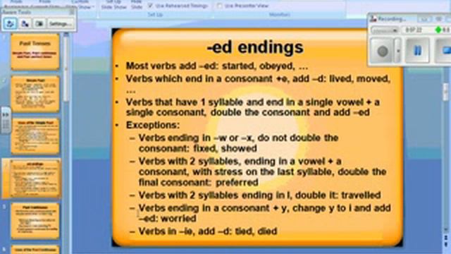 03February25 past simple and progressive Pr2 2B English смотреть онлайн