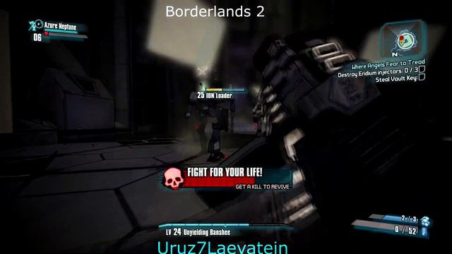 Borderlands 2 Gameplay Bunker and Angel Bossfight (Aoneptune cameo) смотреть онлайн