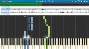Король и Шут - Прыгну со скалы на пианино [Synthesia] by 11ans11