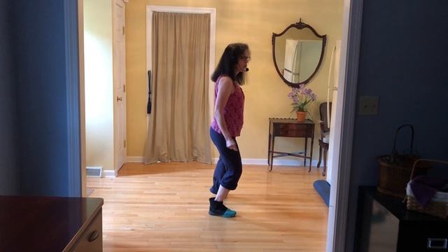 Shake Your Cake (slower) - L4 Line Dance Lesson & Dance Along - Music At 14:57