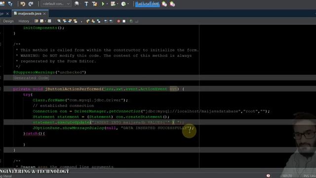 Java Advance | Mysql Databases | Lecture 2 | Insert Query Coding | CSE | Pashto Language смотреть онлайн