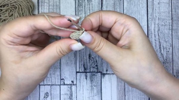 Мастер класс - Вязаная погремушка крючком / Погремушка мишка / Вязаный мишка