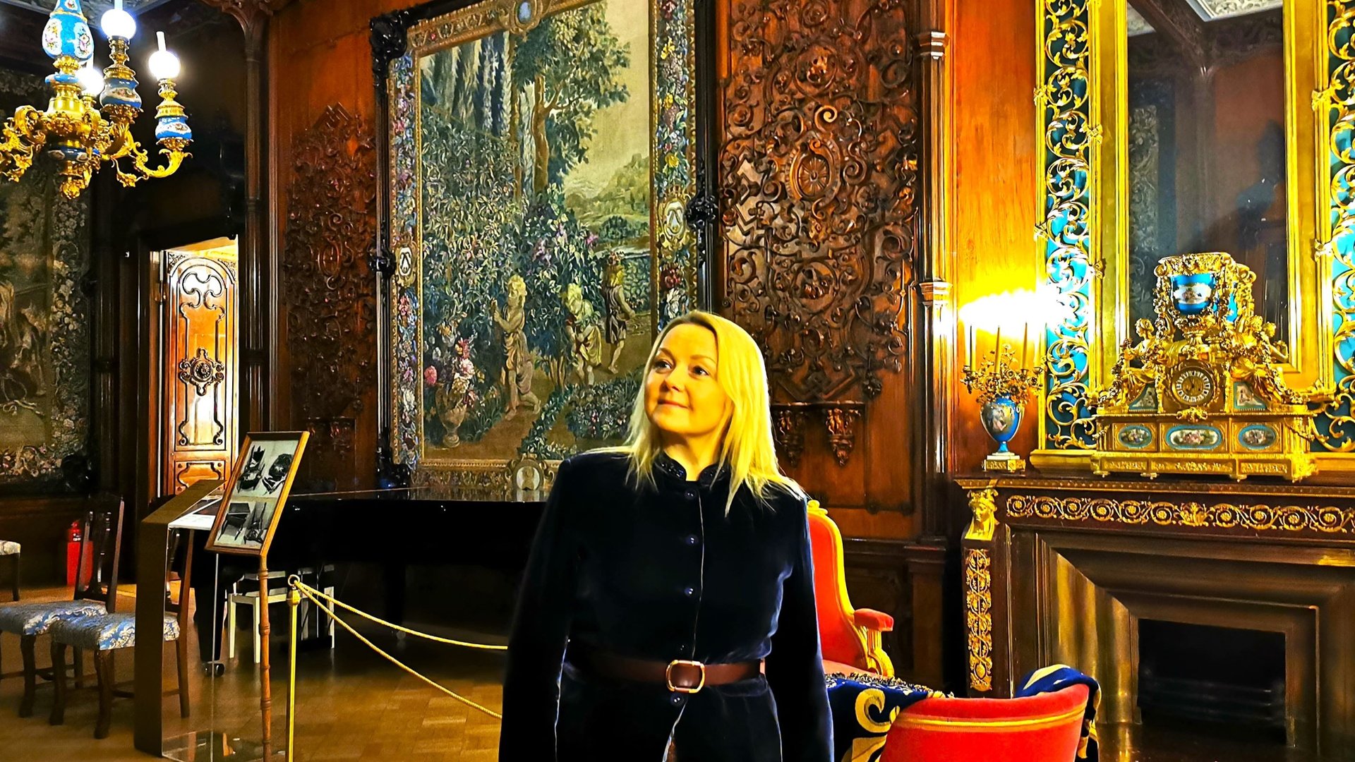 Роскошь золота, гобелены от Наполеона I. Парадные залы Юсуповского дворца, Санкт-Петербург смотреть онлайн