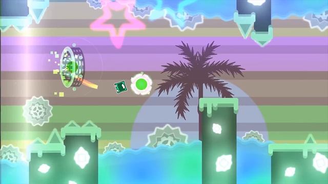 [All Coins] "Techno Punk" by SuprianGD (XL Demon) l Geometry dash 2.11 смотреть онлайн