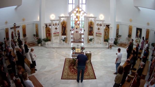 Неділя. Утреня та Свята Літургія. [17 липня, 08:10] смотреть онлайн